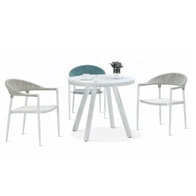 China 2020 Strength Scandinavia New Design Single Dining Table Chair Set For Indoor Outdoor Use for sale