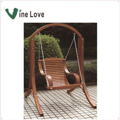 China Resistance Outdoor Garden Wooden Swings For Adults for sale