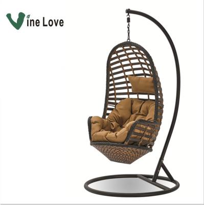 China Various Style Outdoor Colored Endurance Ball Rattan Hanging Chair for sale