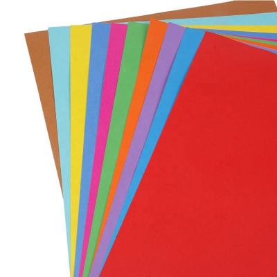 China 80 Gsm Moisture Proof 15 Colors Assorted Color Pack A4 Size Color Bristol Board Craft Paper In Sheets For In Stock From China for sale