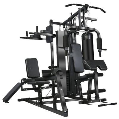 China Factory Direct Selling Household Fitness Equipment 5 Universal Professional Full Station Multifunctional Smith Machine Fitness Ra for sale