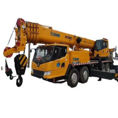 China TRUCK CRANE Used 5 Telescopic Boom Crane XCM G 50TON 70 Ton Mobile Truck Crane With Good Working Condition For Sale for sale