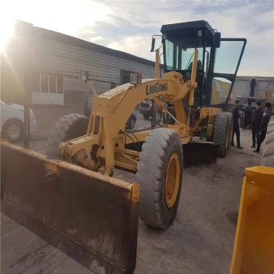 China Construction Machinery Cheap Price Good Condition Used Motor Graders China Brand LIUGONG 17TON CLG4165 Motor Grader With Front Blade for sale