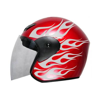 China Hot Sale Dot Cheap Motorbike Accessories Vintage Face Open Face Helmet 3/4 Motorcycle Open Face Helmet Good Quality for sale