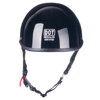 China Good Quality Portable Hot Sale Dot Half Face Motorcycle Helmet for sale