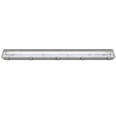 China Warehouse special waterproof PC lamp 900mm 1200mm tri-proof light fixture 1500mm fluorescent lamp T8 2x18w 2x36w IP65 material for sale