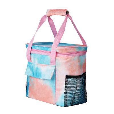 China Hot Selling Waterproof Neoprene Lunch Cooler Bag Handle Insulated Reusable Cooler Lunch Box For Outdoor for sale