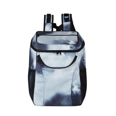 China Insulated School Bags And Lunch Packs Polyester Eco-Friendly Beach Insulated Carry Food Cooler Box Lunch Backpack Bag for sale