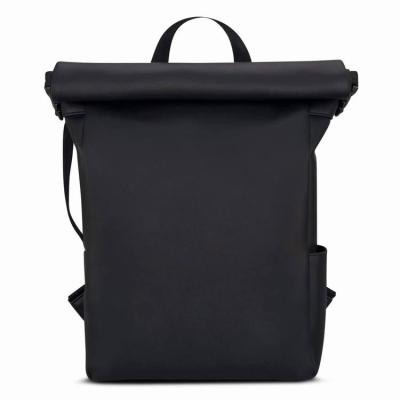 China Custom Logo Leather Waterproof Anti Theft Other Backpacks Rolltop Office Backpack for sale