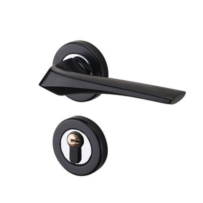 China Bedroom Wholesale Price Interior Safety Anti-Theft Stainless Steel Bedroom Door Lock with Key for sale