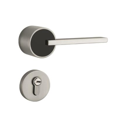 China Bedroom and bathroom Factory Supply Anti-Theft Household Bedroom Bathroom General Type Split Handle Lock with Key for sale