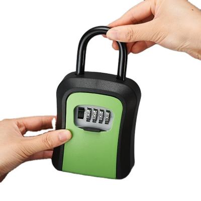 China Waterproof Wall Mount Key Safe Box Waterproof Combination Key Lock Box with 5 Key Capacity for sale