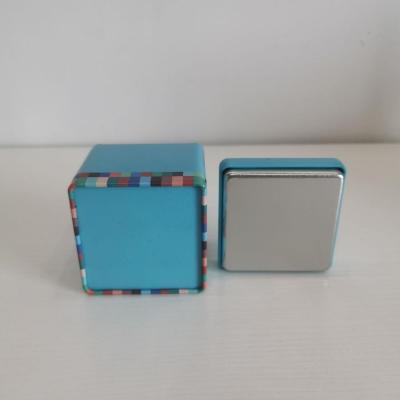 China Gift & Blue Craft Tin Box / Metal Tin Cans for sale