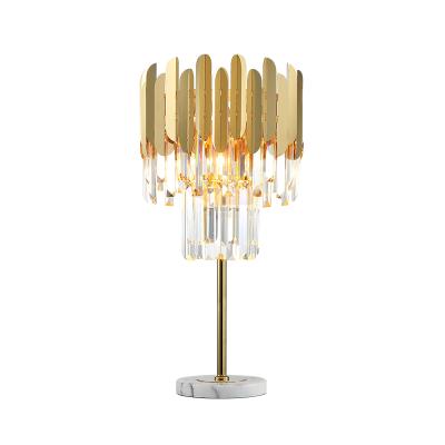 China Office decoration gold table lamp for sale