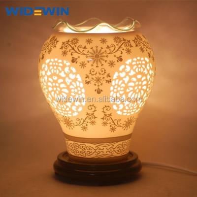 China Ceramic Home Decoration Glass Electric Fragrance Lamp /night Lamp WW-0023 for sale