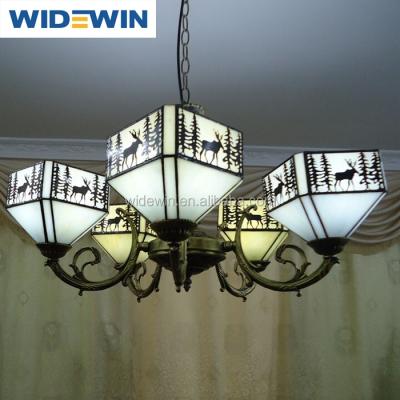 China Rural Tiffany Decorative Tiffany Indoor Lamps for Restaurant Bedroom Living Room for sale