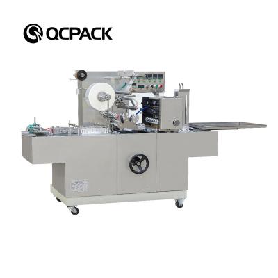 China BTB-350 Transparent Beverage Cellophane Film Packaging Machine For Firework Boxes for sale