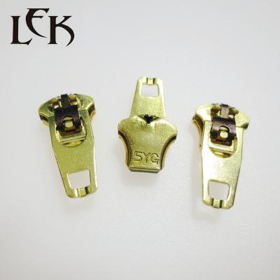 China Wholesale Price Nickel Free Metal Brass Zipper 5yg-380DL Steel Brass for sale