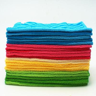 China Factory Wholesale Price Best Viable Selling Wholesale Microfiber Stripes Roll Terry Cloth Fabric Striped for sale