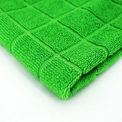 China Viable Professional Design Popular Promotional Microfiber Car Washing Wiping Mesh Cloth Cleaning Rags for sale