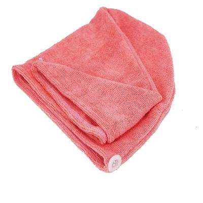 China Compressed Wholesale New Product Microfiber Hair Wrap Cap Super Good Quality Super Absorbent Drying Towel for sale