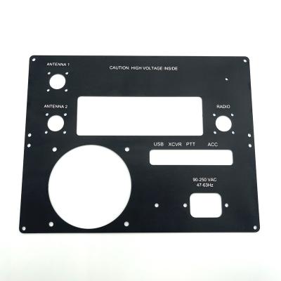 China Feature Custom Aluminum Enclosure Plates Frame Anodizing Bending Stamping Sheet Steel Aluminum Parts for sale