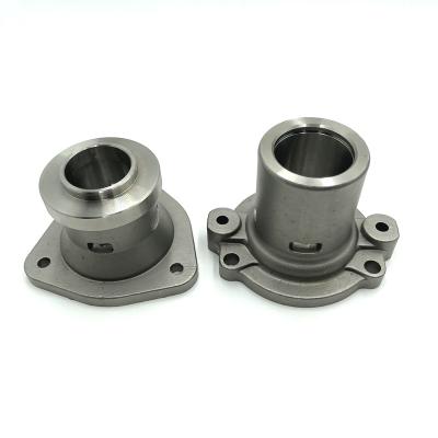 China Aluminum Metal Stainless Steel Casting Custom CNC Machined Rotation Pedestal For Pump for sale