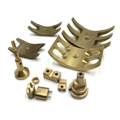 China Factory Made Aluminum CNC Milled Brass Auto Parts With Polishing , CNC Machined Brass Part Precision Parts for sale