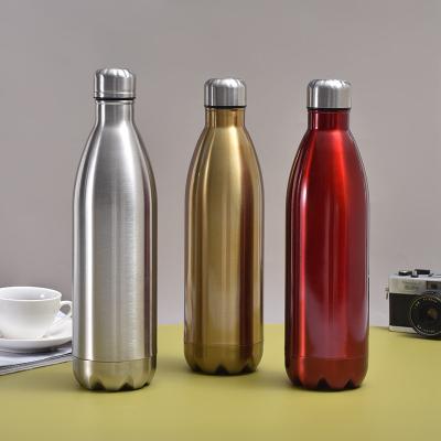 China Sustainable 500ML Double Wall Stainless Steel Water Bottle Cola Water Beer Thermos Bottle Keep Hot Cold Insulated Vacuum Flask Sport Bottle for sale