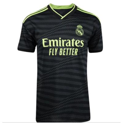 China Shirts & Tops Sell 2022/23 Wholesale Madrid 9# Benzema Quick Dry Comfortable Soccer Jersey Thai Football Uniform Season Quality Soccer Jersey For Men for sale