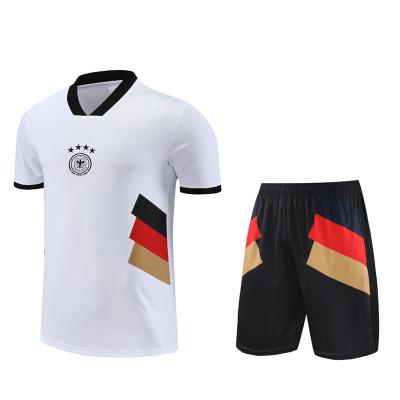 China Wholesale Soccer Team Football Training Short Sleeve Sets Sets For Men Germany Quick Dry Breathable Soccer Jerseys for sale