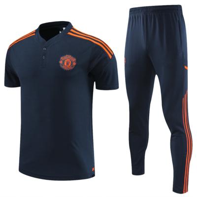 China Sets wholesale 2023 Thai quality MANCHESTER-U men's soccer training POLO SUIT football tracksuit for sale