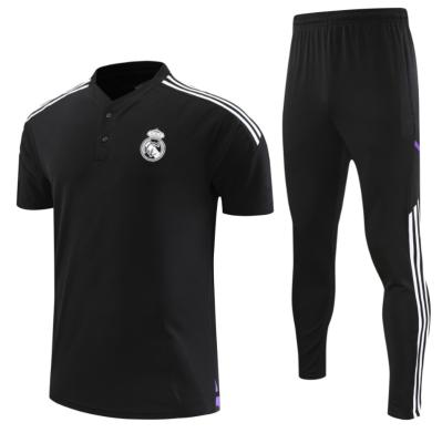 China Square 2022/23 Season Football Polo T-shirt Comfortable Soccer Club Team Madrid Shirts For Men Custom Made Mens POLO SUIT for sale