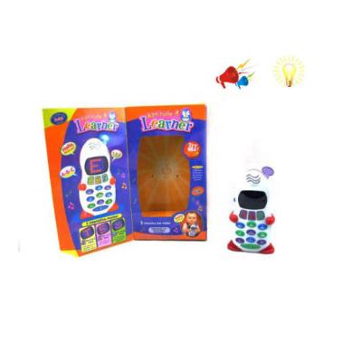 China Plastic light and music mobile phone toy, children phone toys, baby phone 17*15*6cm for sale