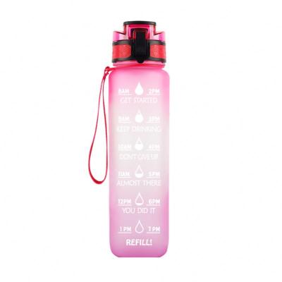 China Sustainable Hot Sales BPA Free Plastics 32OZ One Gallon Motivational Water Bottle With Time Motivational Marker for sale