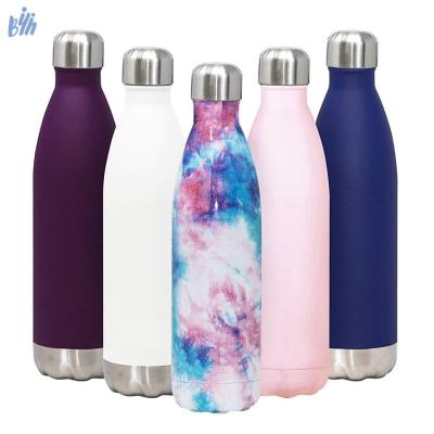 China Hot Selling PORTABLE Cola Shaped Stainless Steel Water Bottle 500ml Vacuum Flask Sport Water Bottle for sale