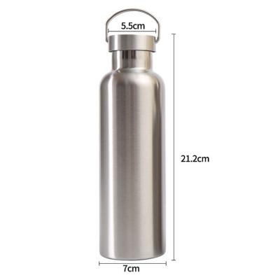 China Amazon PORTABLE Hot Selling Insulated Sports No 18/8 Stainless Steel Plastic Bottled Drinking Waters For Outdoor Activities for sale