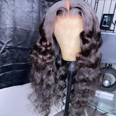 China Unprocessed 100% Virgin Hair Human Hair Wigs For Women Color Hd Transparent Lace Front Wigs Human Hair Lace Front Brazilian Virgin Hair Lace Front Wigs for sale