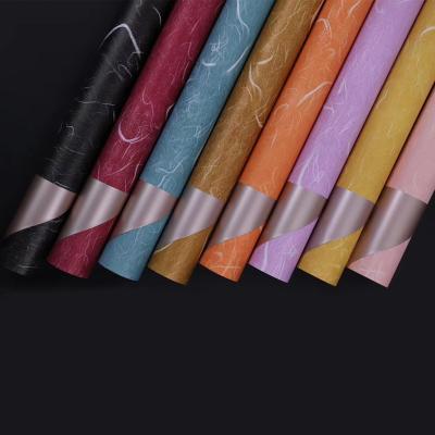 China Pengfa Waterproof Plastic Korean Paper For Flower Bouquets Wrapping YMS for sale