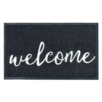 China Door Mat Front Doormat Indoor Outdoor Low Profile Coconut Fiber Floor Durable PVC Door Cover Non Slip Covers For Entrance Doormat for sale