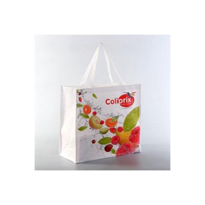 China High quality durable handled ecycled laminated pp non woven bag recycled laminated pp woven bags for sale