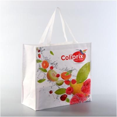 China New Style Portable Handled Laminate PP Woven Sack Laminated Shopping Bag for sale