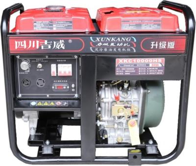 China 8kw Dual Fuel Open Frame Inverter Generator 110V 220V Double Voltage Petrol Portable for sale