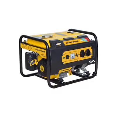 China Portable Quiet Open Frame Generator 6KW 7KW Three Phase Gasoline Generator for sale