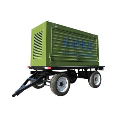 China 40kw 50kw 60kw Mobile Trailer Generator 80kw 1800RPM Cummins 100kw Diesel Generator for sale