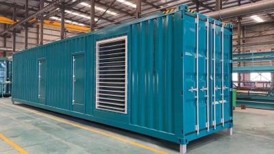 China Custom Container Generator 20Feet 40Feet SDEC 500kw - 2000kw Diesel Generator Set for sale