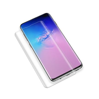 China Anti Fingerprint Anti Scratch Shockproof Tempered Glass UV Screen Protector Film With UV Light And Liquid UV Glue For Phone Mobile for sale