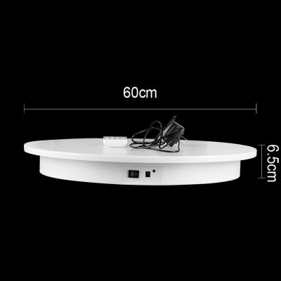 China 360 Degree Rotating Display Stand Electric Motorized Remote Control Photography Rotating Turntable 60cm Large Capacity 100KG for sale