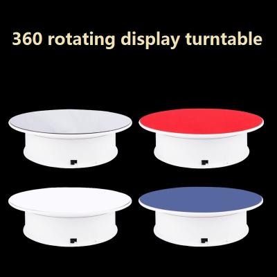 China 360 degree rotating display stand photography 360 degree rotating turntable display racks 25cm for sale