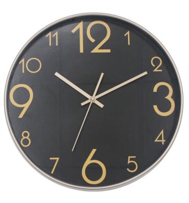 China Ruidi 14 Inch Time Dial Clock Popular Minimalist Clock Face Large Clear Wall Clocks With Numbers for sale